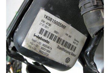 VW GOLF VI STATION WAGON 11R PARKING HEATER WEBASTO 1K0815005MF Part manufacturer Volkswagen OE