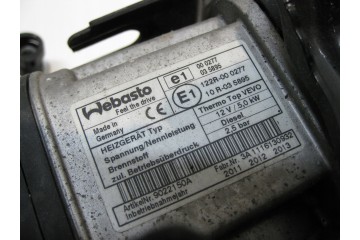 VW GOLF VI STATION WAGON 11R PARKING HEATER WEBASTO 1K0815005MF Car type passenger cars