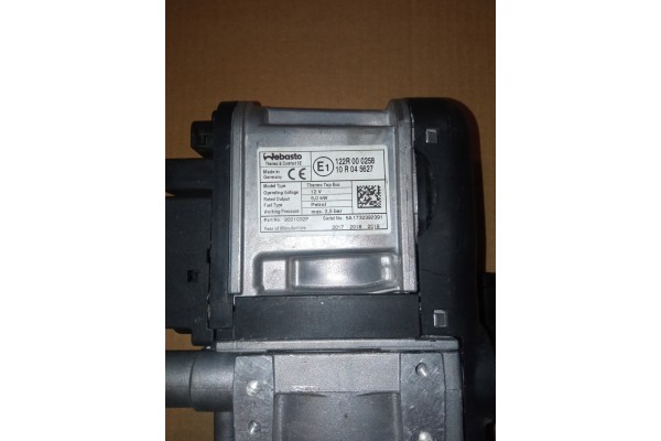 Furnace Webasto Thermo Top Evo 5 KW petrol 24h operation Catalog number of the part 9021032F