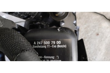 MERCEDES OGRZEWANIE POSTOJOWE WEBASTO CLA W 118 GLA 247 H247 A2475007900 Quality of parts according to GVO O original with manuf
