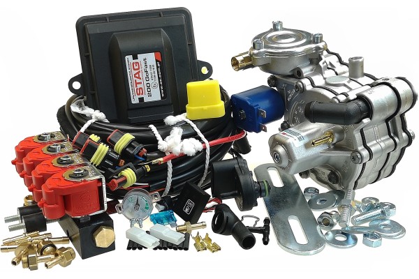 LPG INSTALLATION STAG GOFAST SEQUENCE VALTEK INJECTION NORDIC REDUCER 170KM