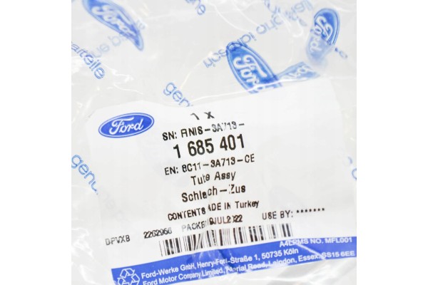 Tubo de dirección FORD TRANSIT MK3 LHD 8C11-3A713-CE 1685401 ORIGINAL