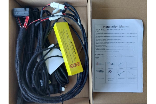 Estribos Eléctricos Desplegables Juego Sin LED para Ford F-150 2021-2
