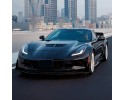 Bumper insert STAGE 3 Chevrolet Corvette C7 2014 2019 Black Gloss Packaging status original