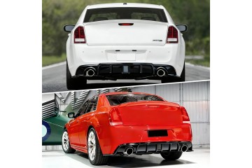 Spoiler Rear Bumper Diffuser Chrysler 300C LED BLACK GLOSS Packaging status original