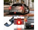 Spoiler Rear Bumper Diffuser Chrysler 300C LED BLACK GLOSS Part manufacturer no brand