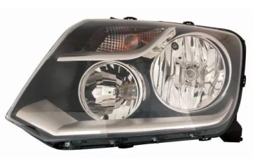 ECE HEADLIGHT WITH MANUAL ADJUSTMENT BLACK Volkswagen Amarok 10