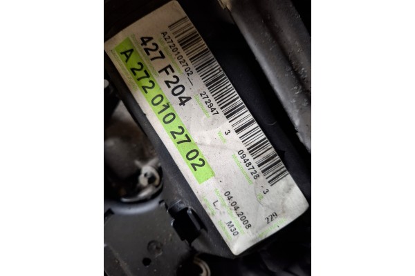 MERCEDES W204 C300 ENGINE COMPLETE 3 5 V6 272947 231KM 75TYSKM IDEAL 08R