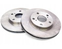 SET Brake discs 304mm pads FRONT Citroen C4 Grand Picasso II Installation side front