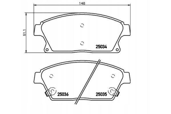 Set Brake discs 300mm pads FRONT Opel Mokka 2012 2019r Part manufacturer Sieger