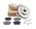 Juego de discos de freno 300mm y pastillas delanteras para Opel Mokka 