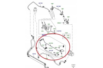 LOWER SUPPORT CABLE LAND ROVER FREELANDER LR029184 Catalog number of the part LR029184