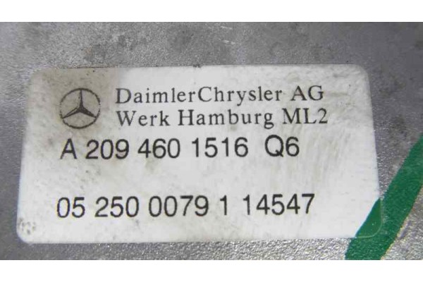 A2034621130 COLUMNA DIRECCION MERCEDES-BENZ CLASE C (BM 203) FAMILIAR