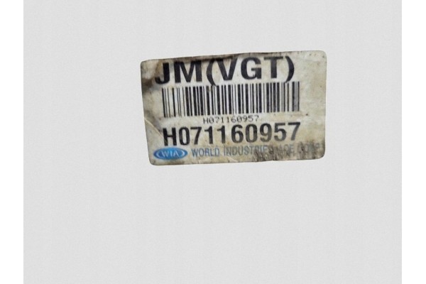2008 KIA Sportage Front differential JMVGT Car type 4x4 SUV
