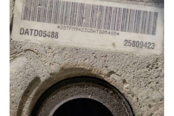 2013 Opel Antara Rear differential 25809423 Installation side rear