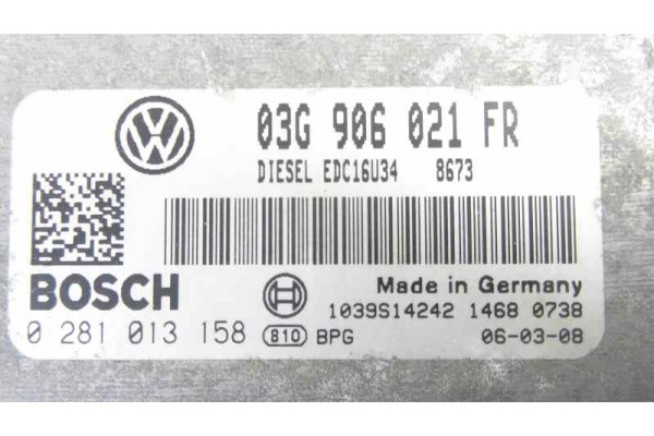 03G906021FR CENTRALITA MOTOR UCE SEAT LEON (1P1)