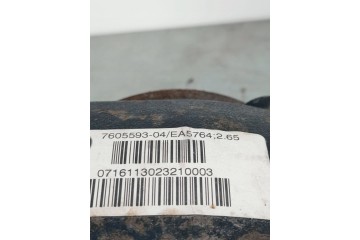 2017 BMW 1 F20 F21 Rear differential 7605593 Installation side rear