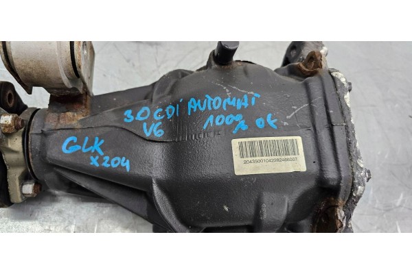 MB MERCEDES GLK X204 3 0 CDI V6 4 MATIC DYFER BRIDGE REAR DISASSEMBLY A2033510605 Catalog number of the part A2033510605