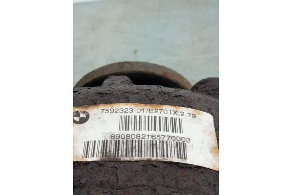 2009 BMW 3 E92 E93 Rear differential 7592323 Installation side rear