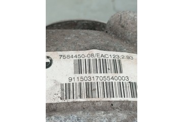 2015 BMW 5 F10 F11 Rear differential 7584450 Installation side rear