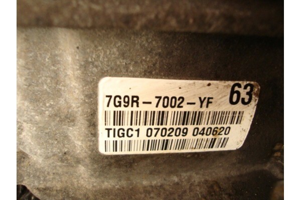 Transmission Ford Mondeo Mk4 2 0 TDCI 140HP 7G9R7002YF Part manufacturer Renault OE