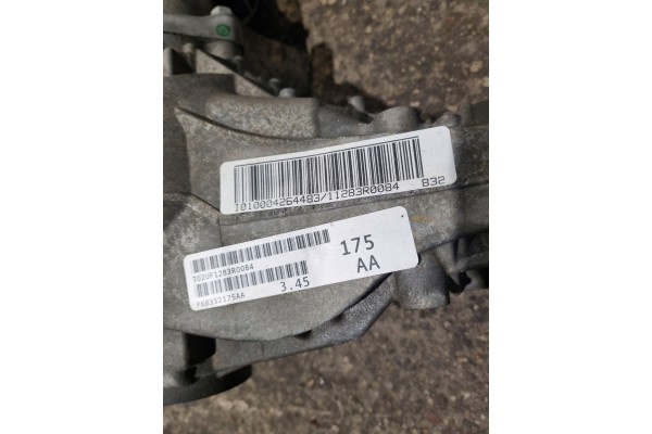 Front Differential Front Dodge Durango P68352175AA Installation side front