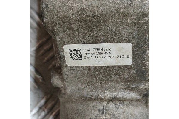 FRONT REDUCER JAGUAR F PACE X761 40129374 36773716 2 0L 177kw 2018 Catalog number of the original 40129374