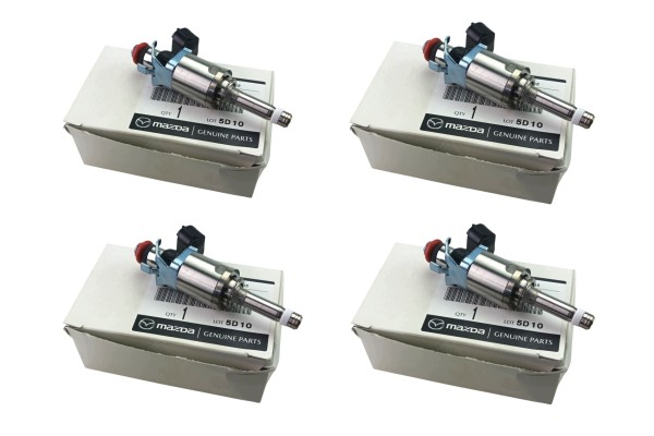 MAZDA 3 6 CX 3 CX 5 MX 5 2 0 SET OF FUEL INJECTORS 4 PCS ORIGINAL