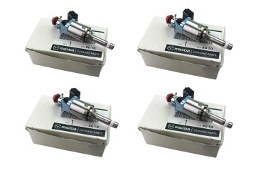MAZDA 3 6 CX 3 CX 5 MX 5 2 0 SET OF FUEL INJECTORS 4 PCS ORIGINAL