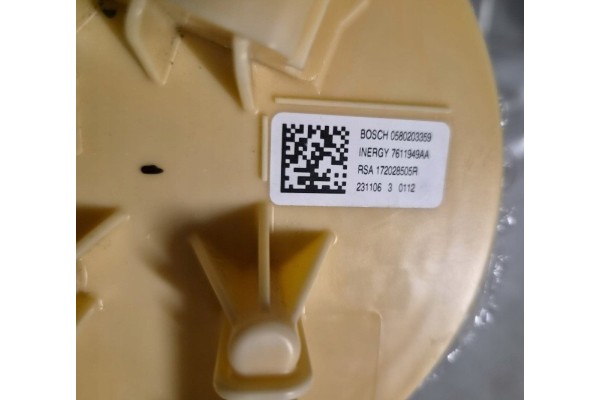 FUEL PUMP RENAULT MASTER III 2 3 DCI 172028505R 0580203359 Catalog number of the original 7611949AA 172028505R 0580203359