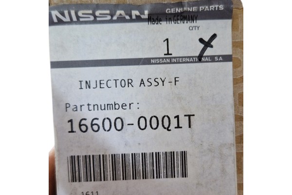 INJECTOR NISSAN RENAULT 1 5 DCI ORIGINAL NEW 1660000Q1T Car type passenger cars