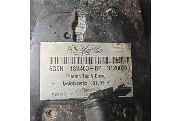 Webasto for FORD MONDEO IV Sedan BA7 31200377 gasoline 107kW 2009 Car type passenger cars