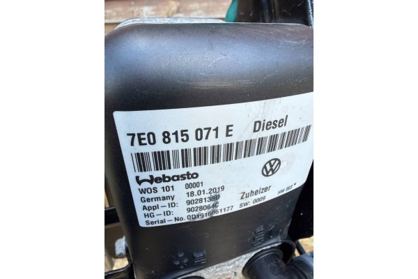 Parking heater Webasto Volkswagen Transporter Caravelle T6 7E0815071E Version European