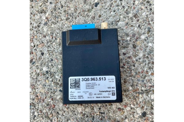 Audi A8 D5 ogrzewanie postojowe Webasto 6 0 kW 12V modu pilot pompa zestaw Catalog number of the part 3Q0963513 sterownik