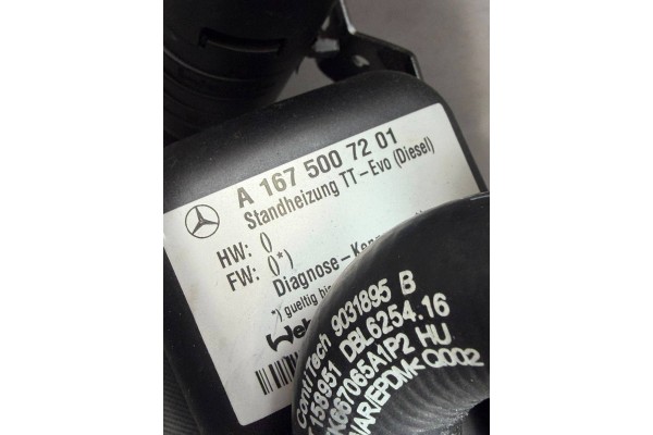 Calefactor estacionario WEBASTO para MERCEDES GLE GLS W167 Número de 