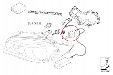 Xenon bulb with BMW E90 E91 E92 E93 OE 63217217509 ignition element Car type undefined