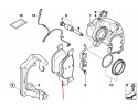 BMW X5 E70 Front Brake Pad Set 34116852253 Catalog number of the part 34116852253