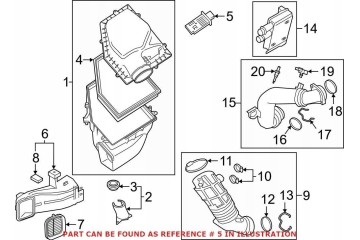 OE BMW AIR FLOW METER BMW 7 3 0D 15 Part manufacturer BMW OE
