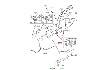 Land Rover Range Rover Air Suspension Control Valve Block Catalog number of the part RVH000046GEN