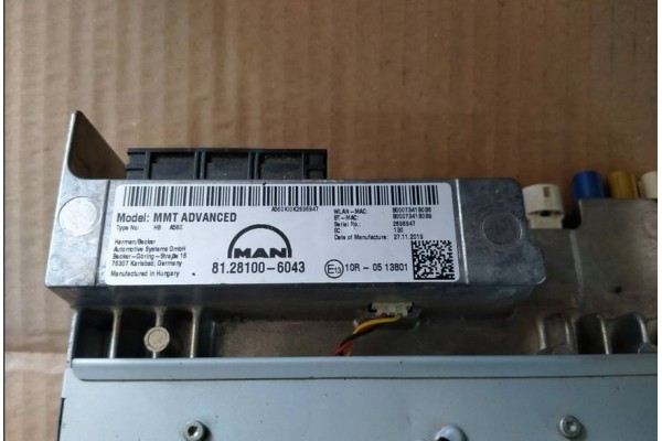 RADIO NAWIGACJA MAN TGX TGS EURO 6 81281006043 Part manufacturer MAN OE