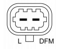 ALTERNATOR 14V 105A OPEL CORSA D MER Catalog number of the part 0 986 084 190