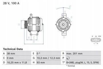 ALTERNATOR REG BOSCH Part manufacturer Bosch