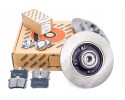Set of Disc Hub 249mm pads REAR Peugeot 308 I 2007 2014r Part manufacturer Sieger