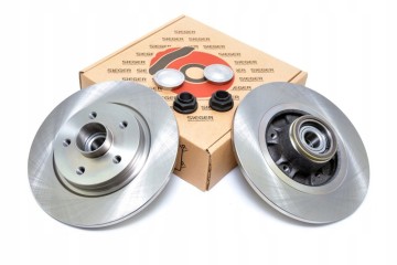 Set of Disc Hub 268mm pads REAR Peugeot 308 I 2007 2014r Car type 4x4 SUV passenger cars