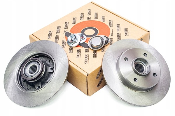 Juego de pastillas y discos de freno traseros 268 mm Peugeot 308 I 200