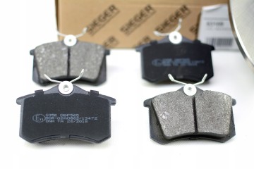 Set of Disc Hub 240mm ABS BEARING Pads REAR Renault MEGANE II Catalog number of the part SIG51330 SIG83189BS