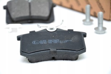 Set of Disc Hub 240mm ABS BEARING Pads REAR Renault MEGANE II Disc type full