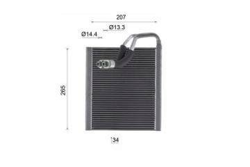 Mahle AE 221 000S Evaporador para instalación de aire acondicionado
