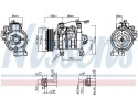 COMPRESSOR AIR CONDITIONING 891130 NISSENS Packaging status original