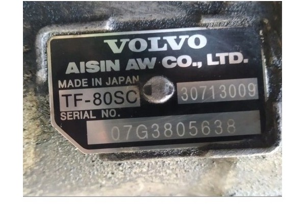 SKRZYNIA AUTOMAT VOLVO XC70 S80 II V70 III 3 2 3 0 T6 Transmission type automatic